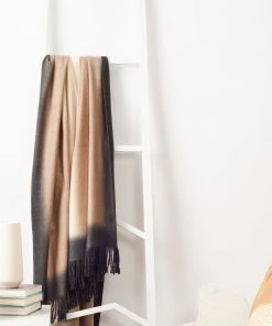 Studio Variously Home Goods Toast Merino Throw Blanket