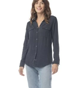 Synergy Organic Clothing True Blue Top - Black