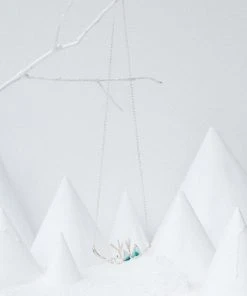 CÂPÂ Jewelry Tundra Landscape Recycled Necklace