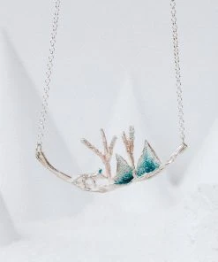 CÂPÂ Jewelry Tundra Landscape Recycled Necklace