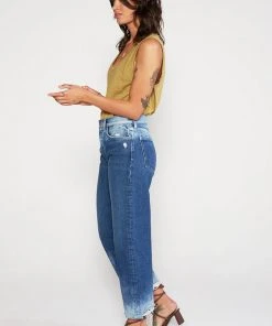 ÉTICA Tyler Vintage Straight Crop Jeans - Shipwreck