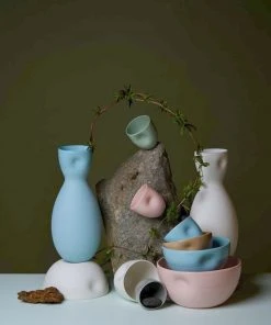 Middle Kingdom Kitchen + Dining Unique Porcelain Carafe
