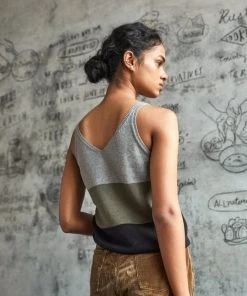 No Nasties V-Neck Knit Tank Clothing 10 No Nasties V-Neck Knit Tank Clothing