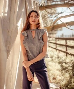 Valani Clothing Leang Hemp Top