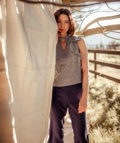 Valani Clothing Leang Hemp Top