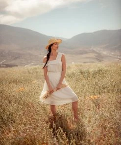 Valani Clothing Malina Tencel Top - Cloud Dancer