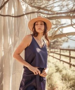 Valani Clothing Sarita Tencel Cami - Eclipse