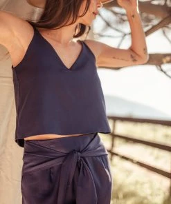 Valani Clothing Sarita Tencel Cami - Eclipse