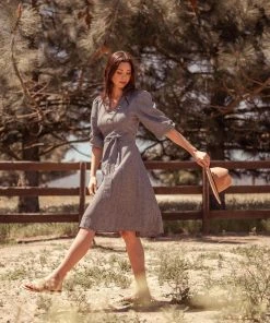 Valani Sodalin Hemp Dress Clothing