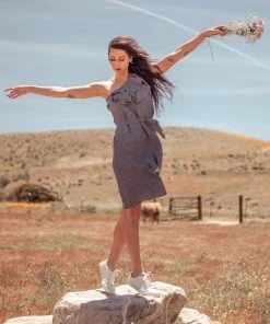 Valani Clothing Sokha Hemp Midi Dress