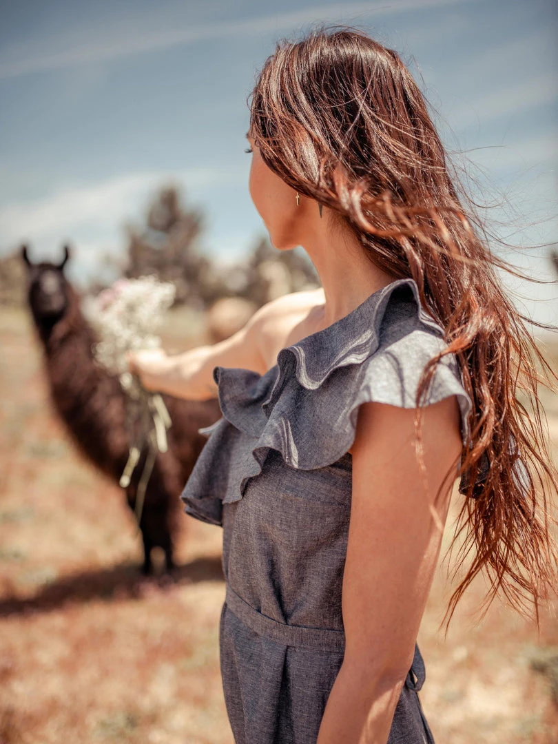 Valani Clothing Sokha Hemp Midi Dress 6 Valani Clothing Sokha Hemp Midi Dress