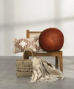 Casa Amarosa Velvet Round Throw Pillow Home Goods