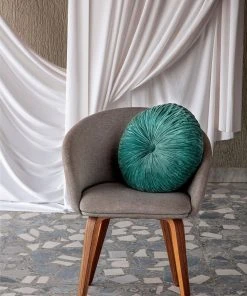 Casa Amarosa Velvet Round Throw Pillow Home Goods