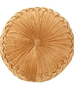 Casa Amarosa Velvet Round Throw Pillow Home Goods