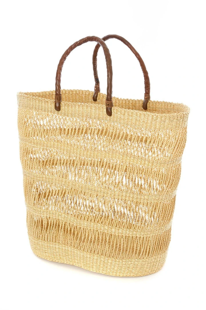 Swahili African Modern Veta Vera Lace Weave Shopper 1 Swahili African Modern Veta Vera Lace Weave Shopper