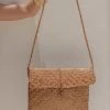 Village Thrive Amber Woven Seagrass Crossbody Bag