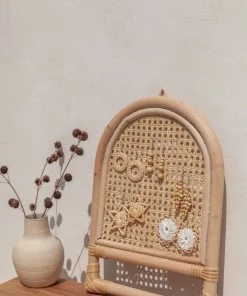 Village Thrive Arch Rattan Jewelry Hanger Home Goods