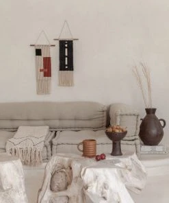 Village Thrive Block Macrame Wall Hanging Home Goods