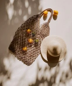 Village Thrive Accessories Natural Net Market Tote Bag