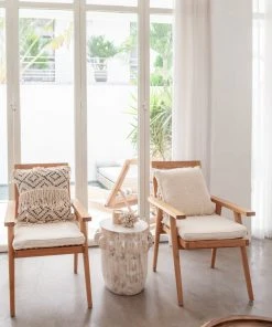 Village Thrive Home Goods Tassel Fringe Throw Pillow Cover