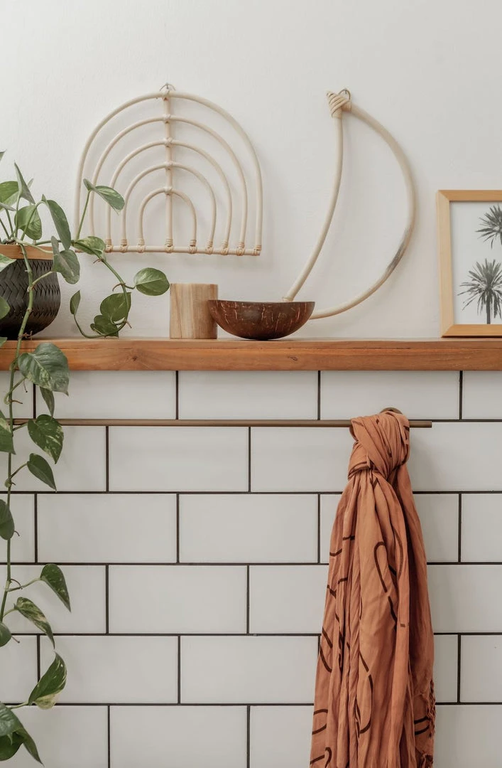 Village Thrive Rainbow Rattan Wall Decor Home Goods 2 Village Thrive Rainbow Rattan Wall Decor Home Goods