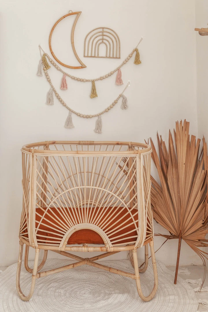 Village Thrive Rainbow Rattan Wall Decor Home Goods 3 Village Thrive Rainbow Rattan Wall Decor Home Goods