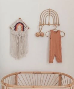Village Thrive Rainbow Rattan Wall Hook