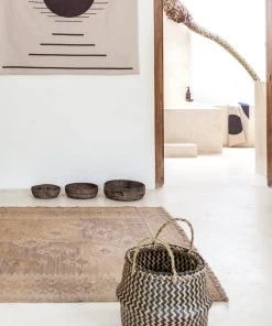 Village Thrive Tropika Seagrass Basket Home Goods