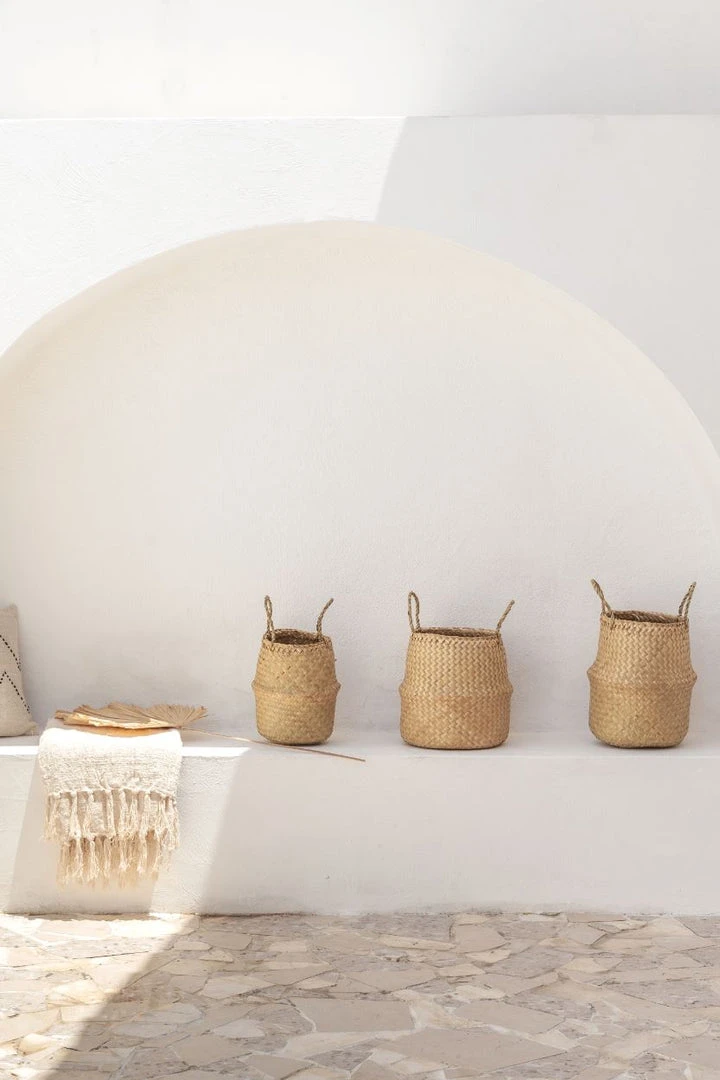 Village Thrive Tropika Seagrass Basket Home Goods 11 Village Thrive Tropika Seagrass Basket Home Goods