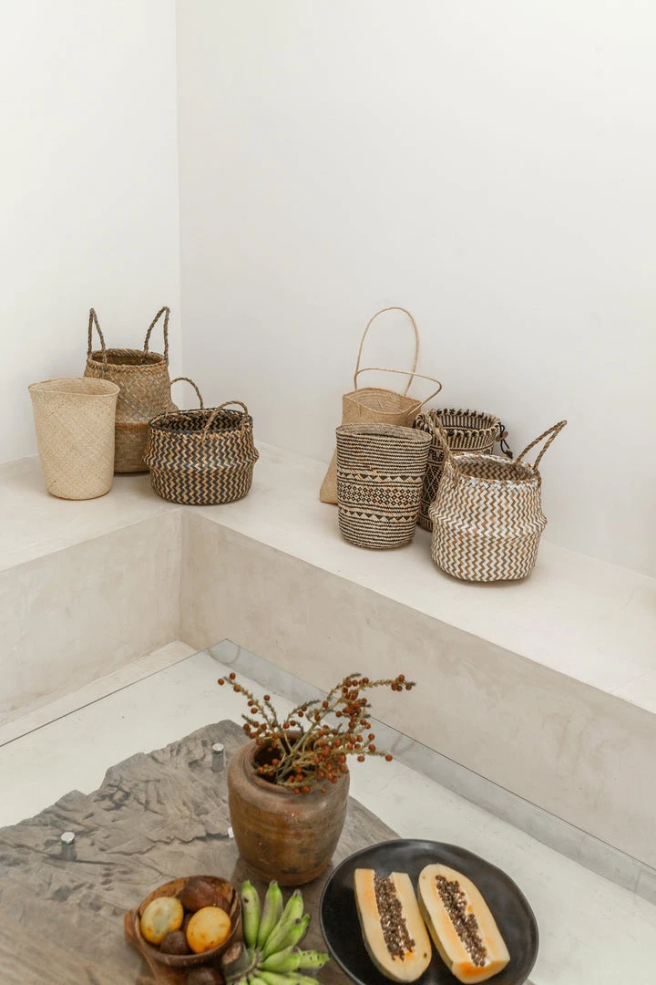 Village Thrive Tropika Seagrass Basket Home Goods 10 Village Thrive Tropika Seagrass Basket Home Goods