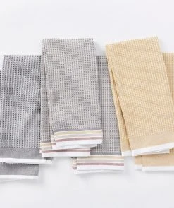 Coyuchi Best Sellers Waffle Kitchen Towel Set - Desert