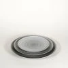 Middle Kingdom Kitchen + Dining Porcelain Wash Ware Plate - Slate Gray