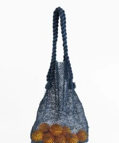 Will & Atlas Jumbo Market String Bag - Indigo Accessories