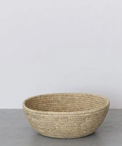 Will & Atlas Home Goods Palm Leaf Jumbo Woven Bowl