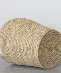 Will & Atlas Palm Leaf Laundry Basket - Round 2 Will & Atlas Palm Leaf Laundry Basket - Round