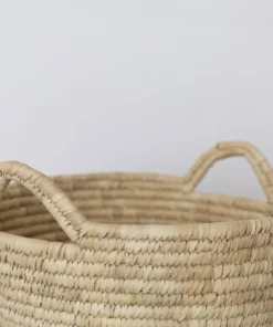 Will & Atlas Palm Leaf Laundry Basket - Round 3 Will & Atlas Palm Leaf Laundry Basket - Round