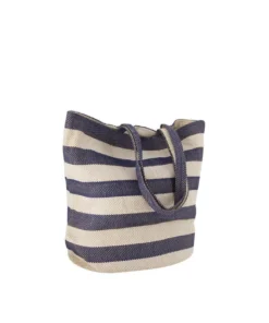 Will & Atlas Provence Striped Oversized Tote - Indigo + White 2 Will & Atlas Provence Striped Oversized Tote - Indigo + White
