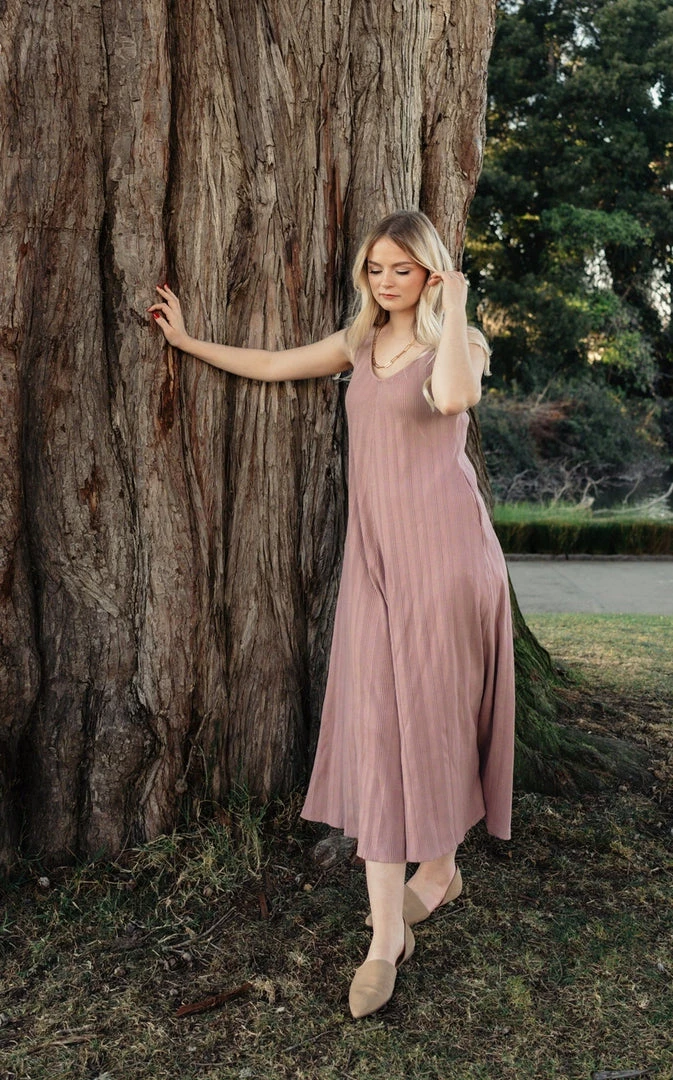 Mien Willow Wide Rib Jumpsuit Clothing Mien Willow Wide Rib Jumpsuit Clothing