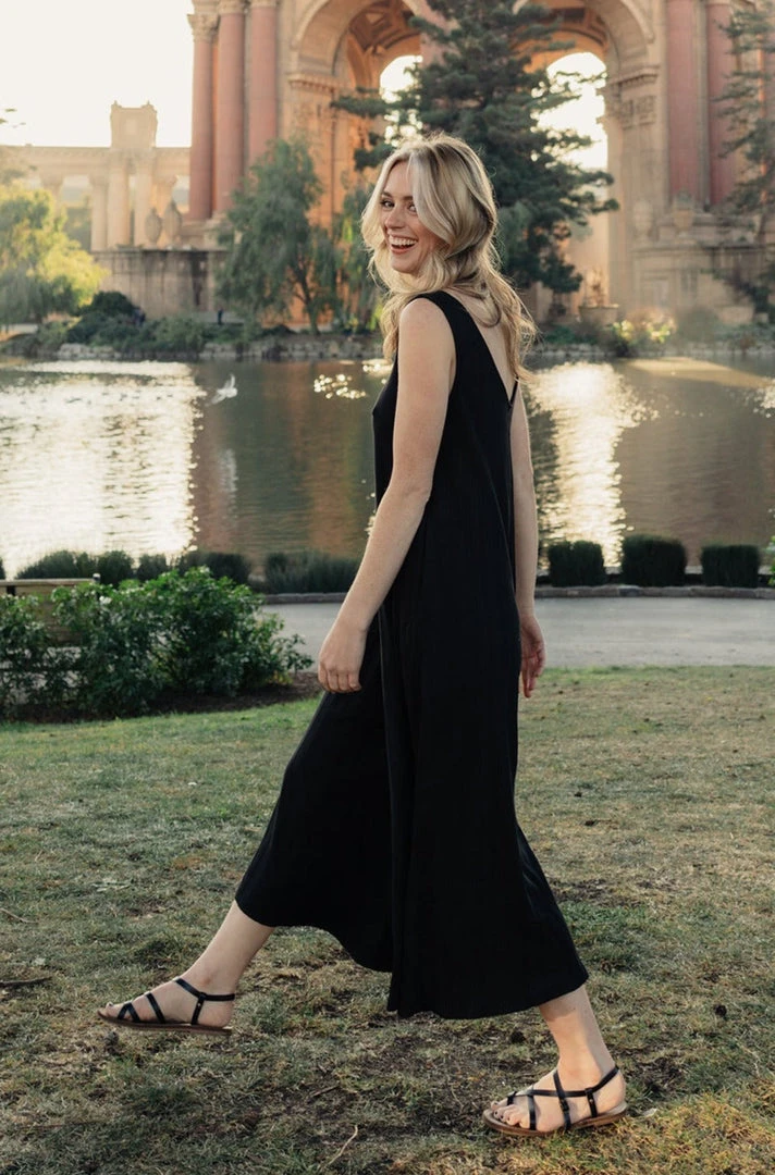 Mien Willow Wide Rib Jumpsuit Clothing Mien Willow Wide Rib Jumpsuit Clothing