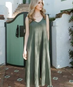 Mien Willow Wide Rib Jumpsuit Clothing