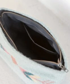 MZ Fair Trade Wind + Arrows Wool Clutch Bag Accessories