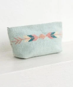 MZ Fair Trade Wind + Arrows Wool Clutch Bag Accessories