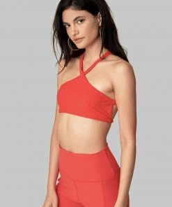 Wolven Recycled Pyramid Top - Cayenne