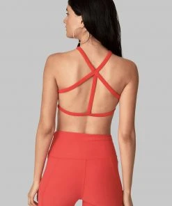 Wolven Recycled Pyramid Top - Cayenne