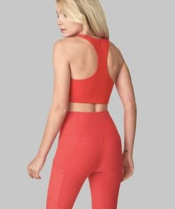 Wolven Recycled Yoga Top - Cayenne Activewear + Athleisure