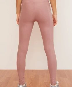 Wolven Activewear + Athleisure Recycled Crossover Pocket Legging - Salt