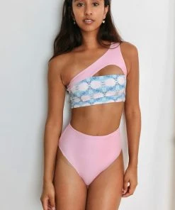 Wolven Reversible High-Waisted Recycled Bikini Bottom - Echo Swim 11 Wolven Reversible High-Waisted Recycled Bikini Bottom - Echo Swim