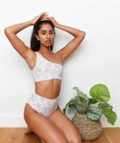 Wolven Swim Reversible Recycled High-Waisted Bikini Bottom - Harmony 9 Wolven Swim Reversible Recycled High-Waisted Bikini Bottom - Harmony