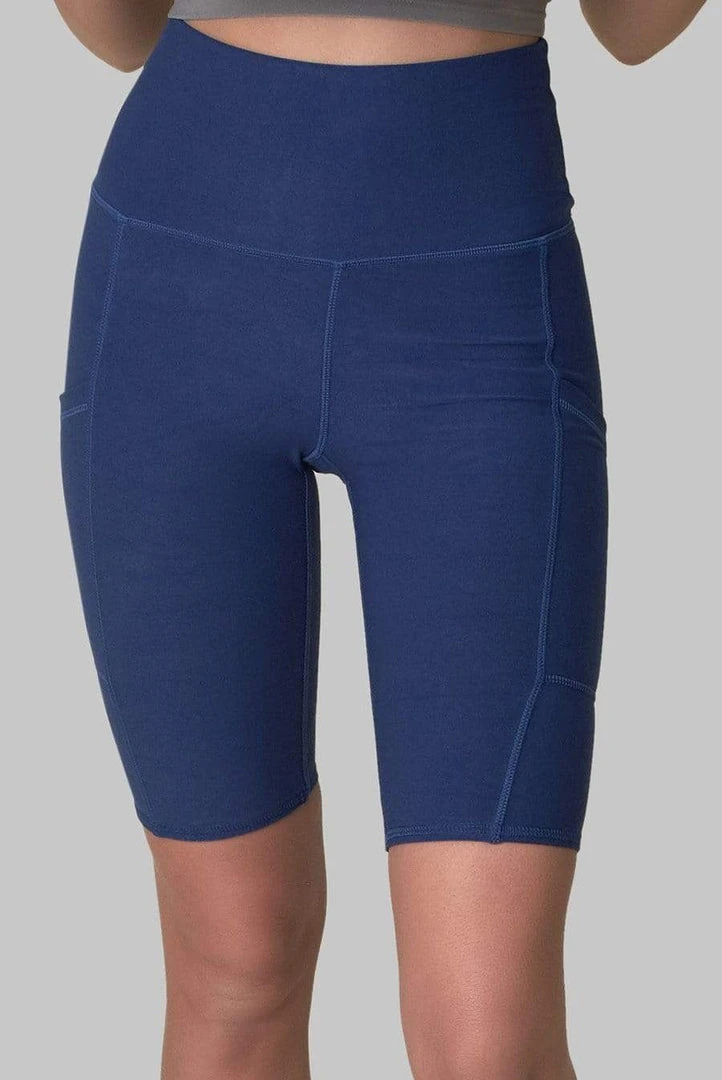 Wolven Recycled Bike Short With Pockets - Indigo Activewear + Athleisure 6 Wolven Recycled Bike Short With Pockets - Indigo Activewear + Athleisure
