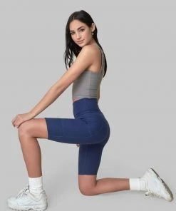Wolven Recycled Bike Short With Pockets - Indigo Activewear + Athleisure 14 Wolven Recycled Bike Short With Pockets - Indigo Activewear + Athleisure